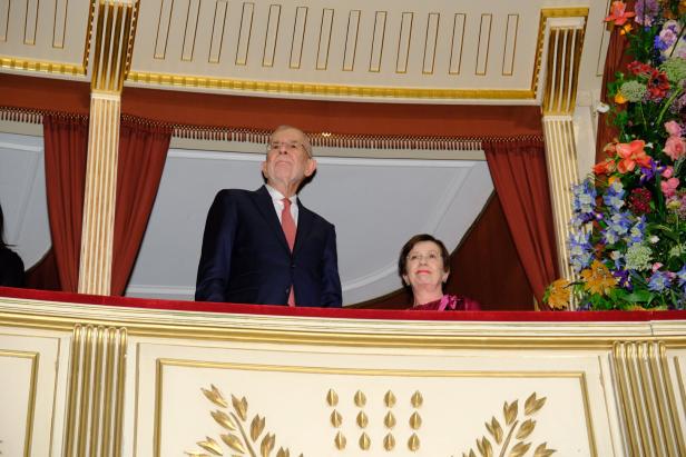 Bei der Opernball-Generalprobe tauchte ein Überraschungsgast auf