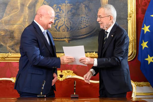 Inauguration of the new Austrian government in Vienna