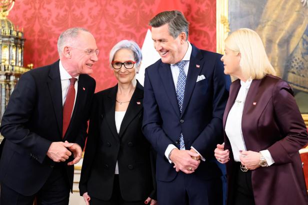 Inauguration of the new Austrian government in Vienna
