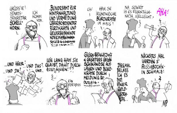 Amtliche Kontrolle Staatssekretär Sepp Schellhorn Heavy Metall-gewerkschafter