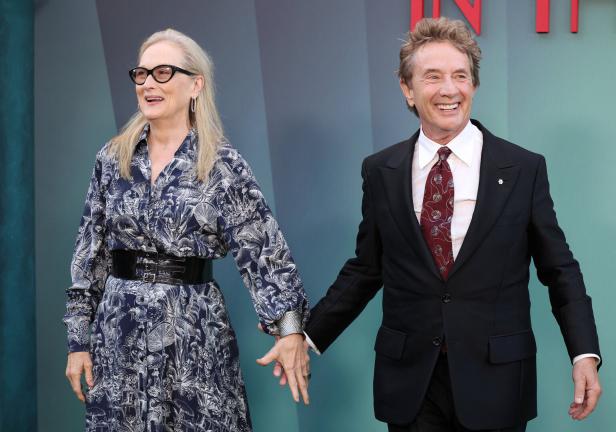 A premiere for season 4 of the television series "Only Murders in the Building" at Paramount Studios in Los Angeles Meryl Streep: Ist dieser Hollywood-Star ihre neue große Liebe?