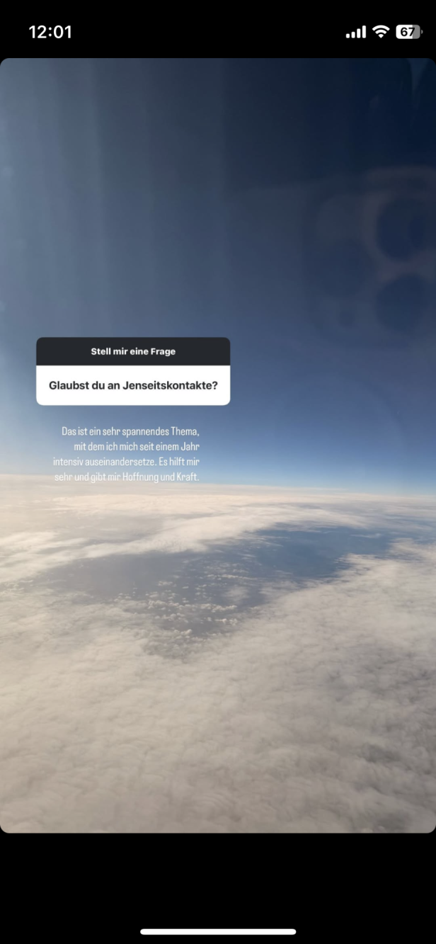 Katja Kühnes Antwort auf eine Instagram-Frage Katja Kühnes Antwort auf eine Instagram-Frage