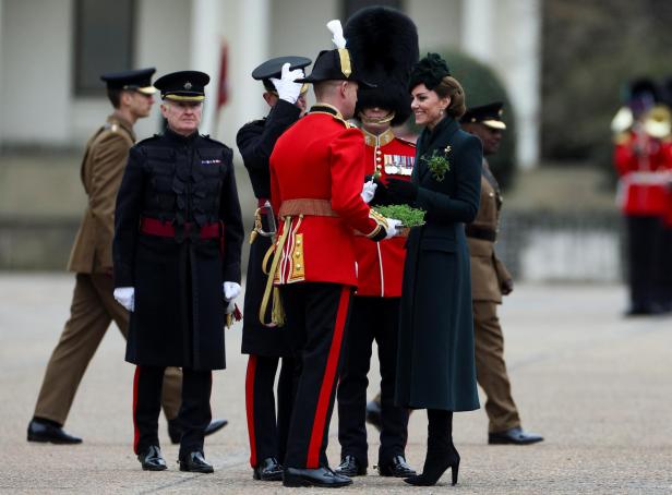 Britain's Princess Catherine attends St. Patrick's Day event in London Britain's Princess Catherine attends St. Patrick's Day event in London