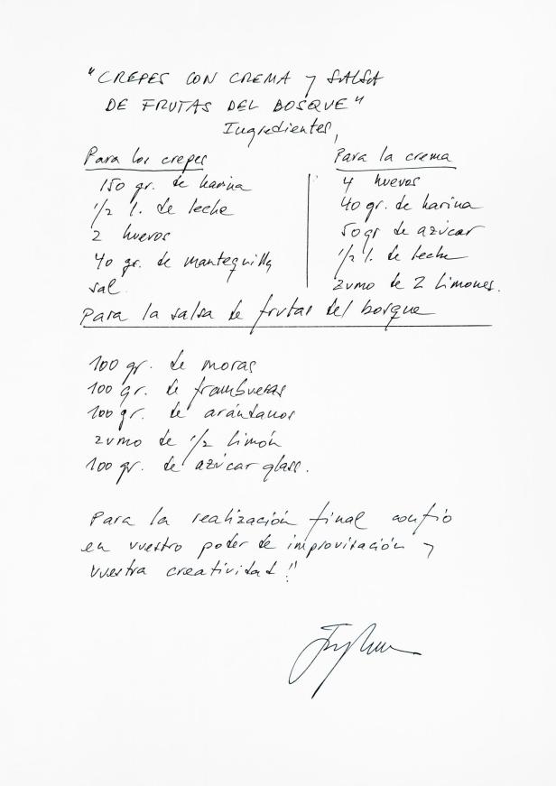 „José Carreras - Crêpes mit Creme und frischen Früchten - Rezept“.