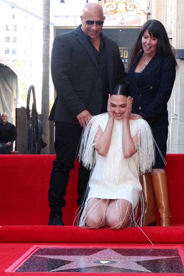 Als erste israelische Schauspielerin: Gal Gadot enthüllte "Walk of Fame"-Stern