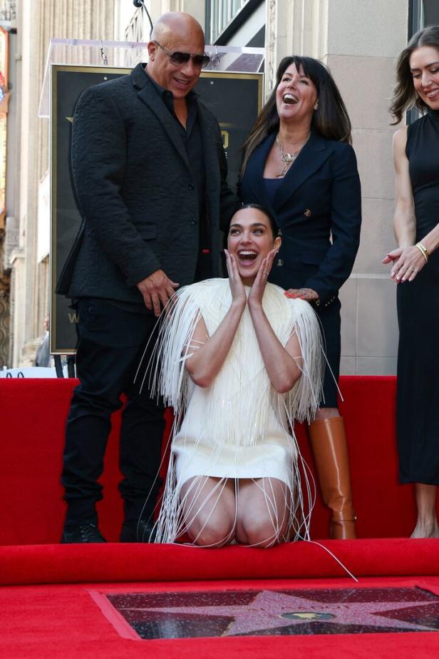 Als erste israelische Schauspielerin: Gal Gadot enthüllte "Walk of Fame"-Stern