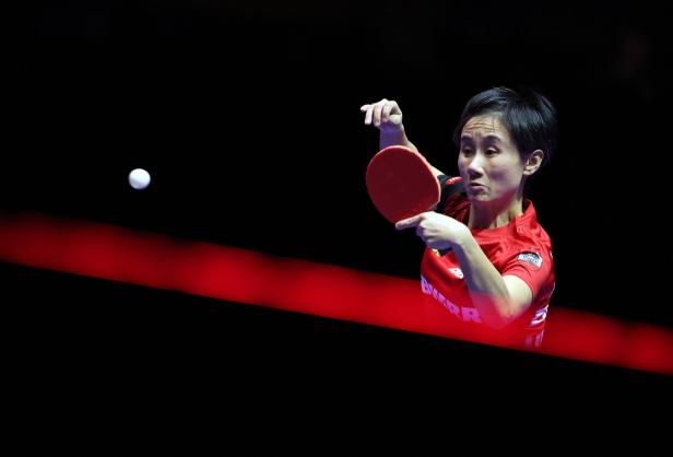ITTF World Team Table Tennis Championships Finals Busan 2024 Tischtennis-Kandidat Darabos bringt Liu Jia und Werner Schlager mit