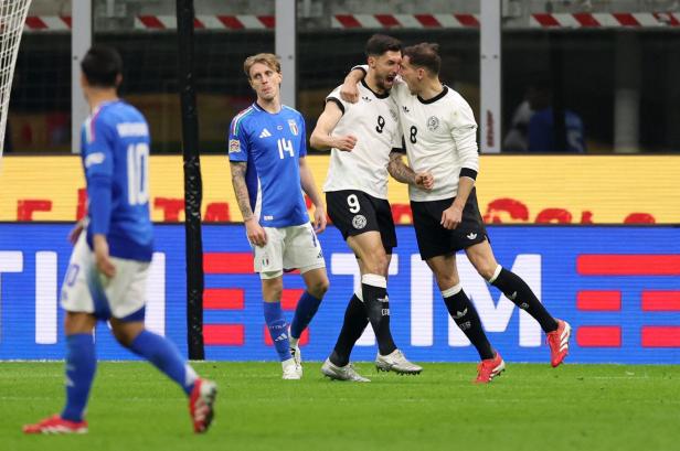 Nations League - Quarter Final - First Leg - Italy v Germany Deutschland dreht die Partie in Italien und gewinnt das Hinspiel
