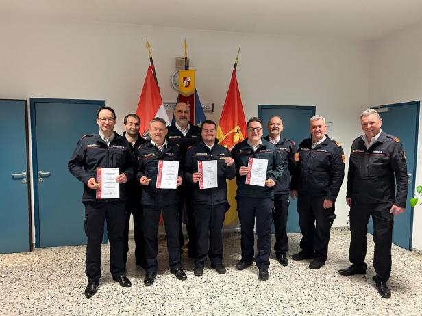 Feuerwehr: Ausbildung im Bezirk Jennersdorf auf höchstem Niveau