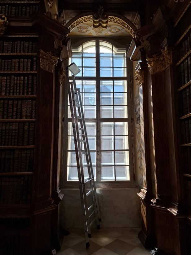 Jahrhundertprojekt in Stift Melk: Hinter den barocken Kulissen der Bibliotheksrenovierung