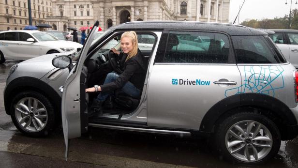 Mit viel Trara und Larissa Marolt startete DriveNow 2014 seinen Carsharing-Betrieb in Wien