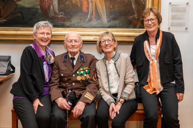 Mit 101 Jahren: Das ist der dienstälteste Feuerwehrmann Österreichs