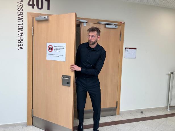 Guido Burgstaller bei Gericht