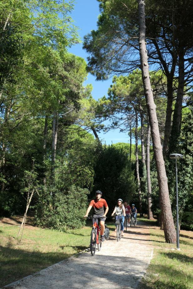 Radeln im Frühling rund um Lignano