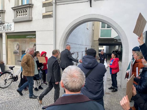 Demonstration gegen FPÖ-Stadtrat: Langenlois fürchtet um sein Image