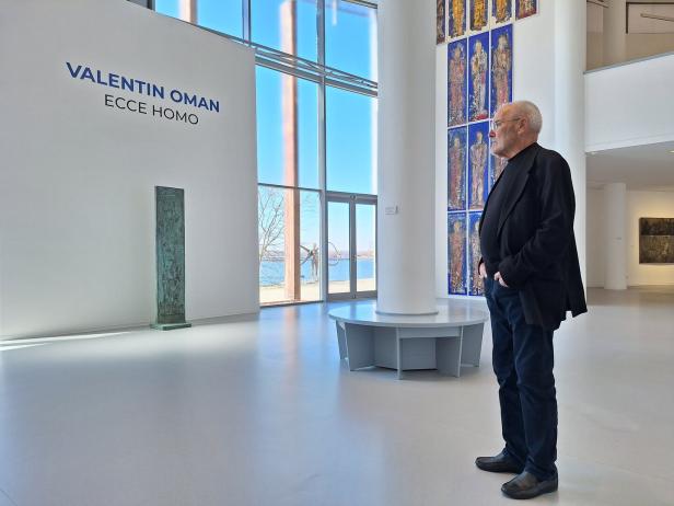 Schaut her, so ist der Mensch: Künstler Valentin Oman wird 90