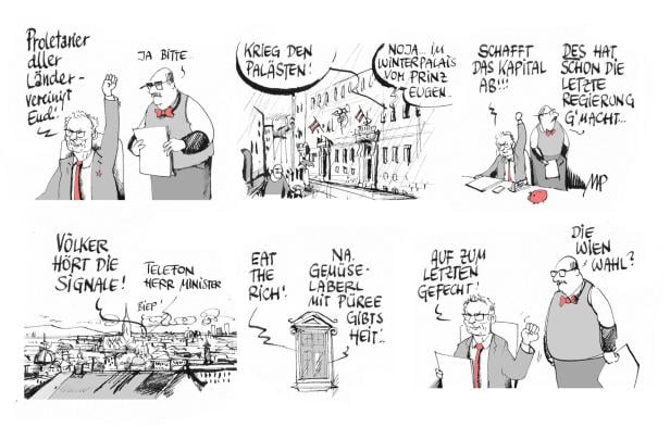 Ein Roter im Finanzministerium Heavy Metall-gewerkschafter