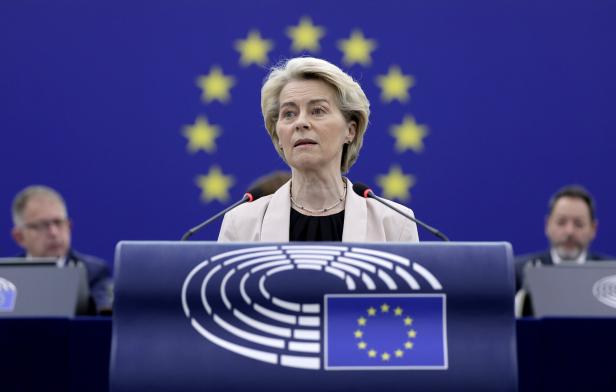 European Parliament session in Strasbourg Was Trumps 20-Prozent-Zölle gegen Europa für Österreich bedeuten