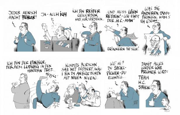 Kann Strache in seinem Nischen-Segment punkten? Heavy Metall-gewerkschafter