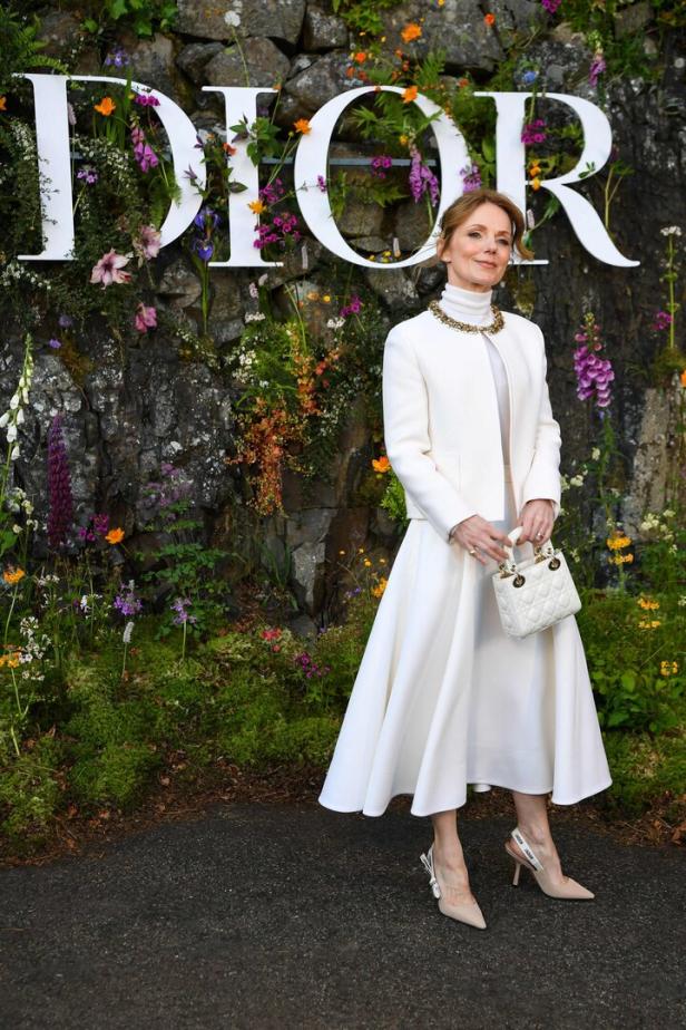 FASHION-BRITAIN-SCOTLAND-DIOR-CROISIERE-PHOTOCALL Geri Halliwell trägt nur noch Weiß – und diese Männer sind "Schuld" daran