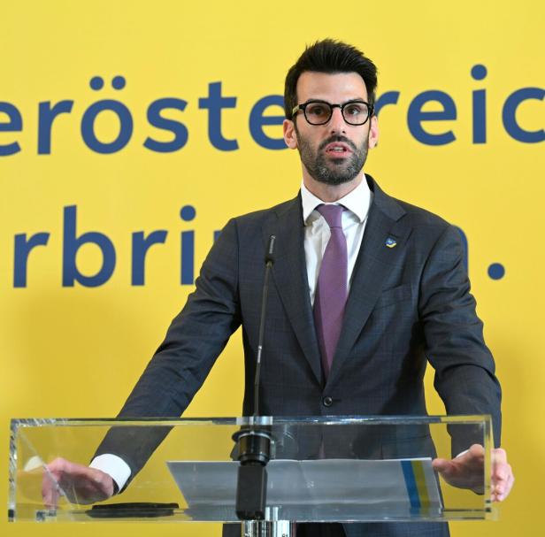 Niederösterreichs Verkehrslandesrat LH-Stellvertreter Udo Landbauer