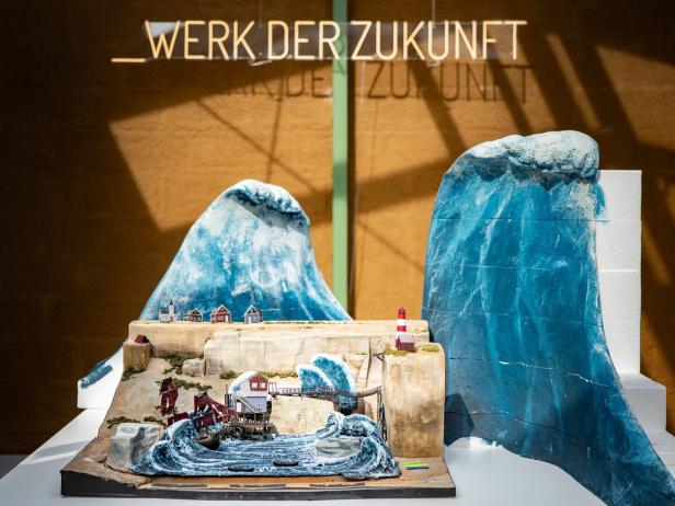 Wellen, Wind und Wagner – der Steinbruch wird zur Küste