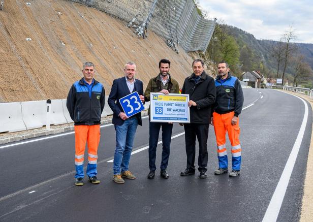 Freie Fahrt: Sanierung nach Gesteinslawine in der Wachau kostete 2,1 Millionen Euro