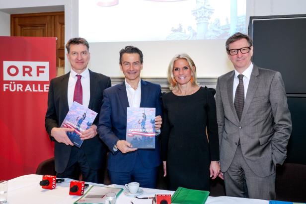 80 Jahre Zweite Republik: ORF präsentierte umfangreichen Programmschwerpunkt im Haus der Geschichte Österreich Kriegsende, Staatsvertrag, EU-Beitritt: ORF mit Programmschwerpunkt