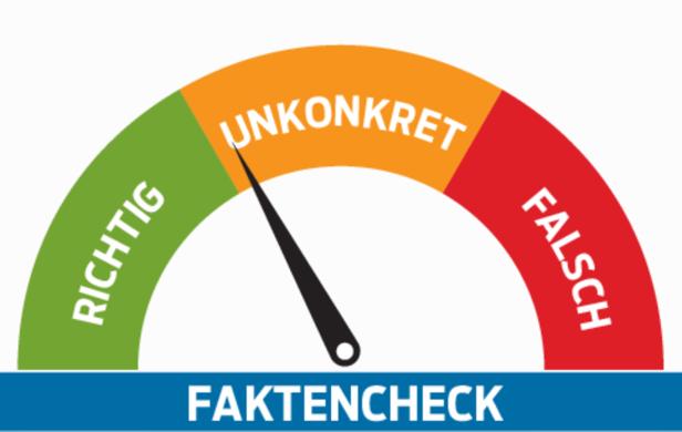 KURIER-Elefantenrunde: Politiker-Aussagen im Faktencheck