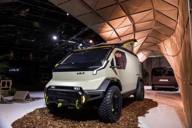 Mailänder Designwoche: Kia präsentiert den EV2 und den PV5 WKNDR