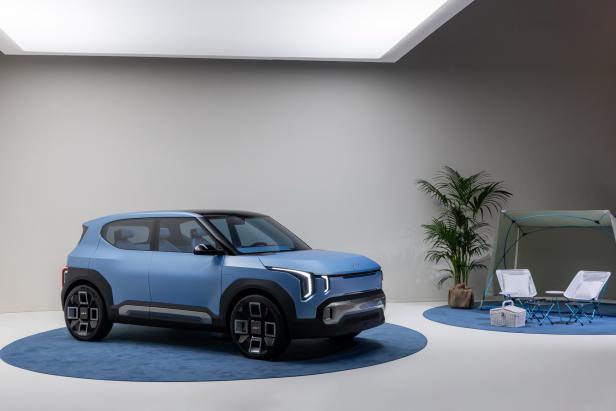 Mailänder Designwoche: Kia präsentiert den EV2 und den PV5 WKNDR