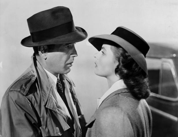 Humphrey Bogart und Ingrid Bergman in einer Szene aus dem Film „Casablanca“.