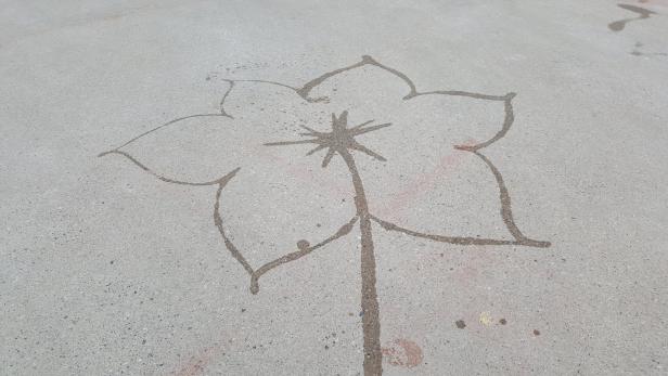 Blumen auf Beton: Der Picasso mit dem Zweirad