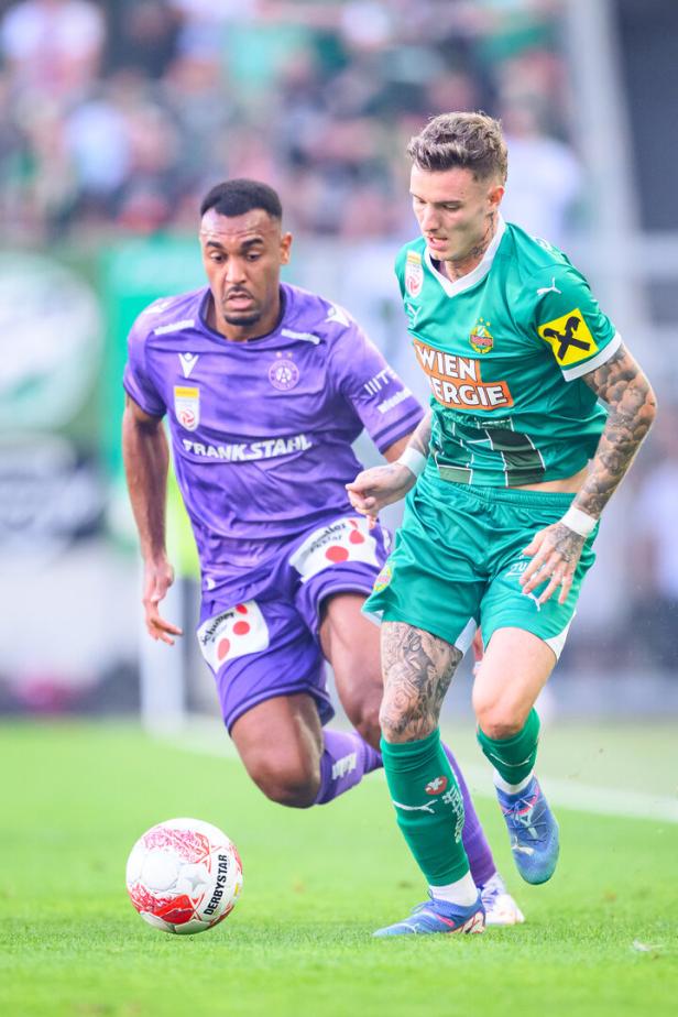 Rapid gegen die Austria: Warum der Nachzügler im Derby der Favorit ist