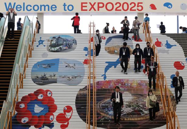 Media day ahead of public opening day of the Expo 2025 in Osaka Media day ahead of public opening day of the Expo 2025 in Osaka