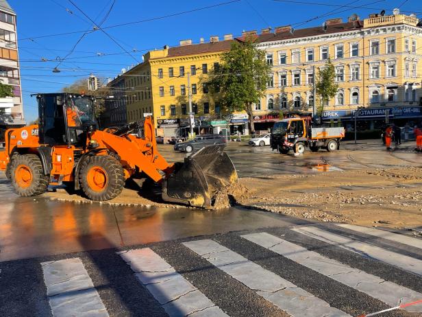 ++ HANDOUT ++ WIEN: WASSERROHRBRUCH IN FAVORITEN Wien-Favoriten: Versorgung nach Wasserrohrbruch wiederhergestellt