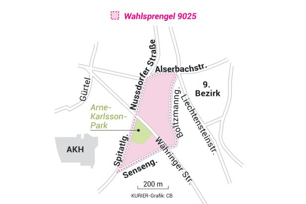 Wien-Alsergrund: Wo die rosaroten Träume blühen