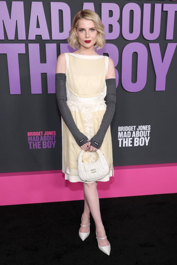 Lucy Boynton bei der Premiere von „Bridget Jones: Mad About the Boy“ in London.