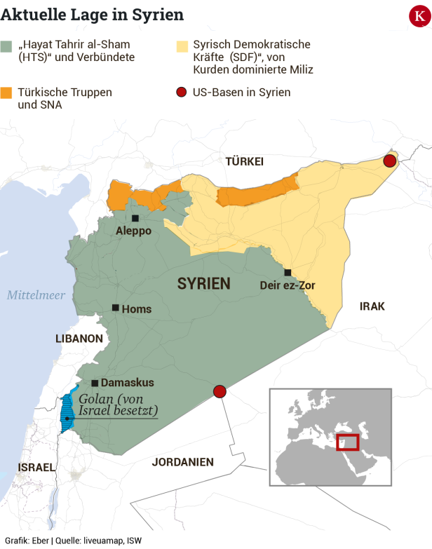 Lage in Syrien