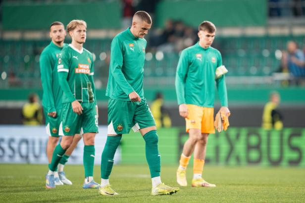 FUSSBALL: CONFERENCE LEAGUE / VIERTELFINALE / RÜCKSPIEL: SK RAPID - DJURGARDENS IF. Nach dem Djurgarden-Aus: Kühbauer kann Rapid mit dem WAC wieder wehtun