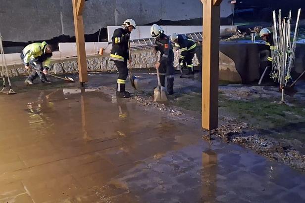 Hagel und Regenfälle: Großeinsatz der Feuerwehr im Waldviertel