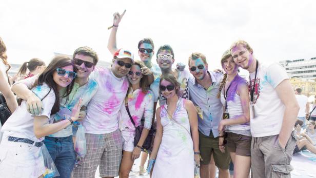 Holi Festival: Im Rausch der Farben