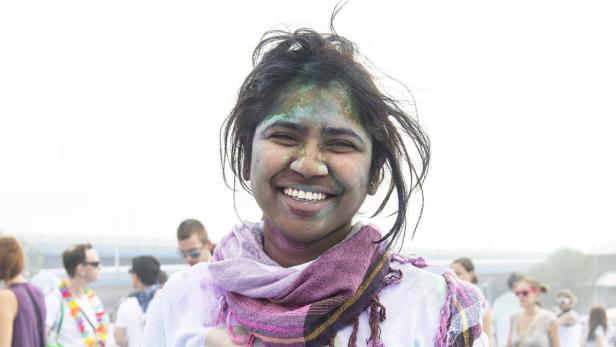 So lief das Holi Festival in Wien