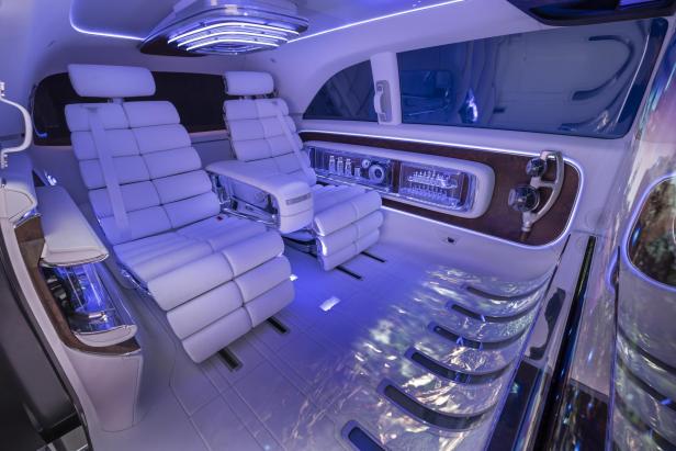 Mercedes Vision V: Schöner reisen im Luxus-Van