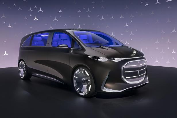 Mercedes Vision V: Schöner reisen im Luxus-Van