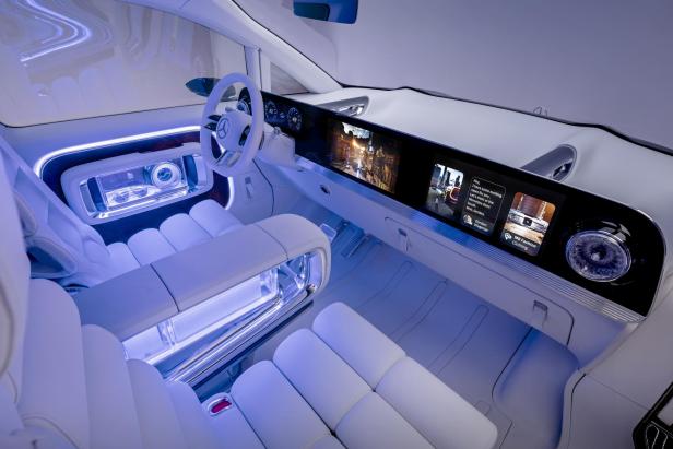 Mercedes Vision V: Schöner reisen im Luxus-Van