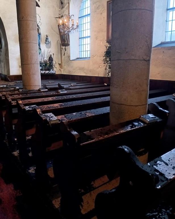 NÖ: Brand in Pfarrkirche im Bezirk Melk verursacht erheblichen Schaden