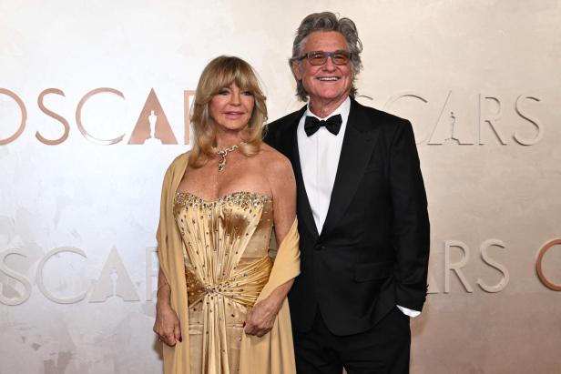 Goldie Hawn und Kurt Russell bei der Oscar-Verleihung.