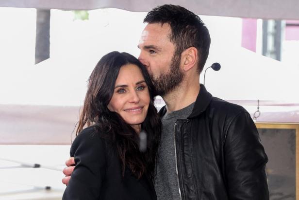 Actor Courteney Cox unveils her star on the Hollywood Walk of Fame in Los Angeles