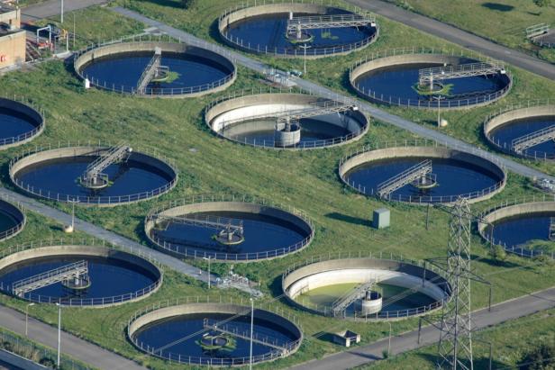 water processing plant
